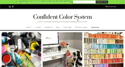 Desktop Screenshot of confidentcolorsystem.com